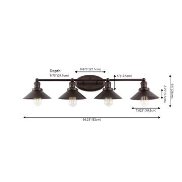 July Metal Shade Sconce